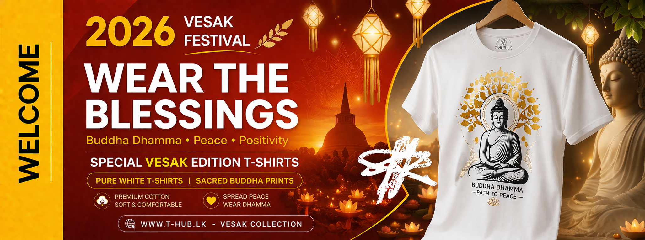 Vesak Festival T-Shirt Promo